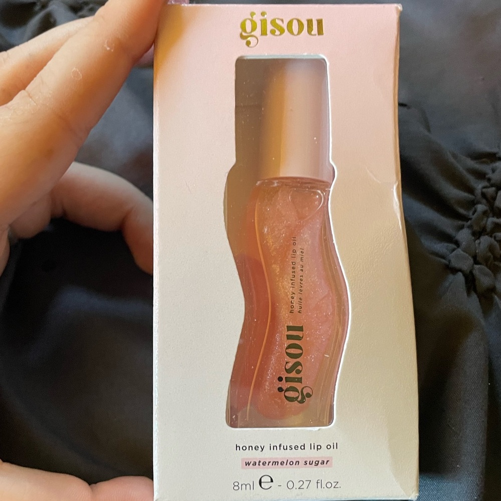 NWT NIB Gisou Watermelon Sugar Lip Oil